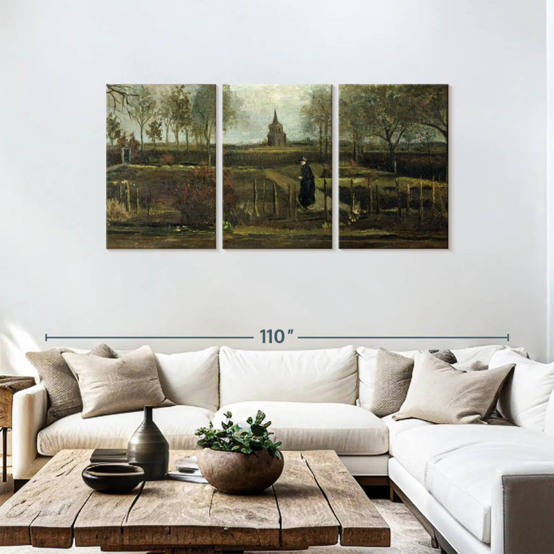 Alvord Le jardin de Parsonage à Nuenen, H 39 po x l 80 po