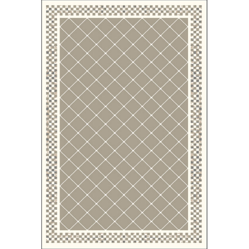 Luxueux tapis antidérapant 100% velours, 31,5 po x 47,2 po | Antibactérien, hauteur totale de 13,5 mm, lavable à la machine | Idéal pour le salon, la chambre à coucher et la décoration intérieure, conception douce et durable