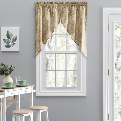 Sanita Cotton Floral Swag Window Valance