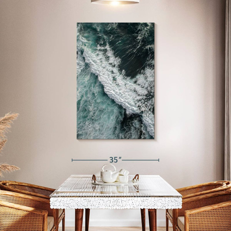 Gillard From Above V, 48" H x 32" W