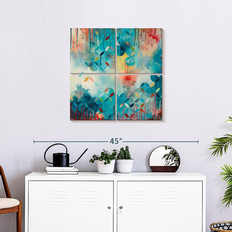 Tranquil Eden I, 26" H x 26" W