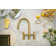 Kinzie 2-Handle Bridge Kitchen Faucet with Pull-Down Sprayer