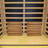Red cedar sauna headrest