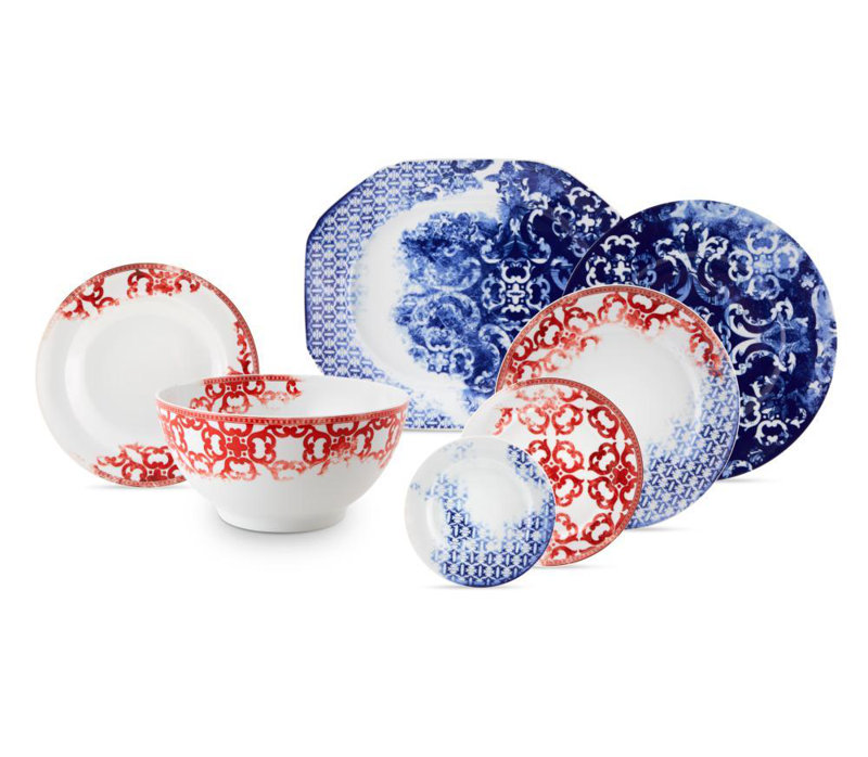 Timeless Porcelain Dinnerware Set - Service for 1