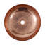 Maestro Copper Circular Vessel Bathroom Sink-2051532197