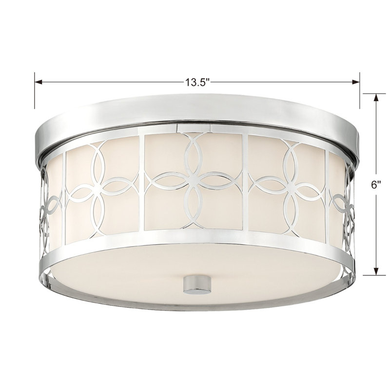 Kollman Flush Mount, Nickel
