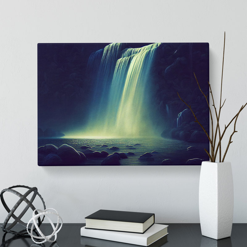 Royal Waterfall - Wrapped Canvas, 35cm H x 50cm W x 3cm D