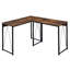 Bureau d'écriture rectangulaire avec base en métal-960397203-943557650