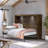Elwina Full Daybed Murphy Bed With Gallery Shelf & Touch Sensor LED Lighting-103828895