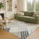 Machine Washable Indoor/Outdoor Skiljo ACN2339 Geometric Rug
