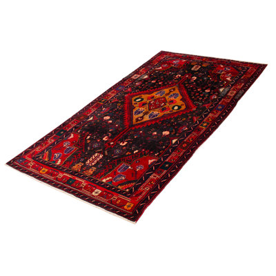 Anadol Black, Red Rug 5'4" x 10'6"