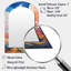 Clouds Skys Canvas VI - Modern Arch Wall Mirror-113734461