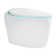 YULIKA 1.31 Gallons Per Minute GPF Elongated Floor Mounted Bidet Smart Toilet with Water Tank