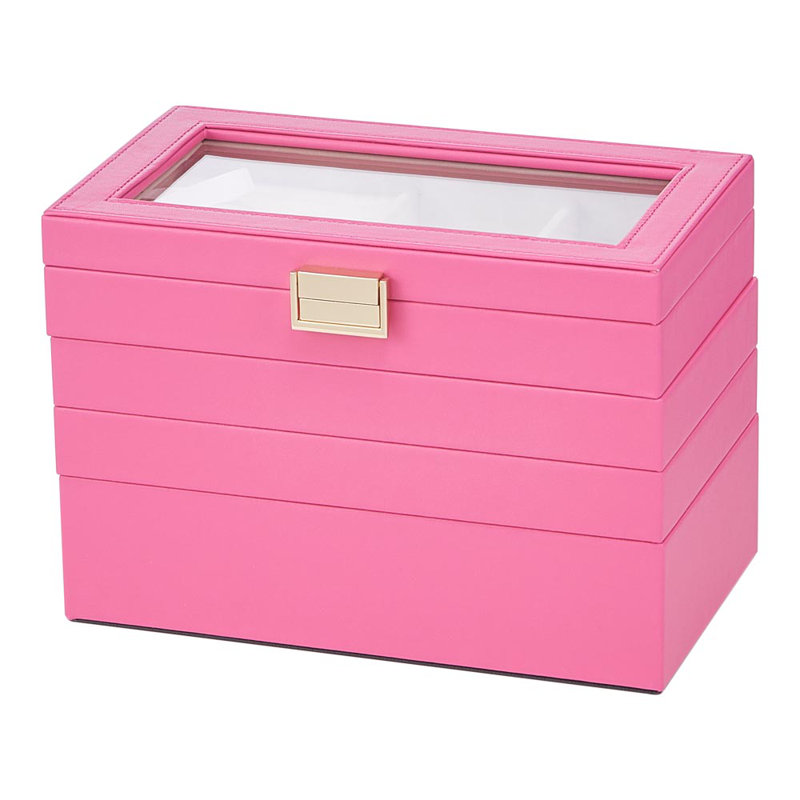 PU Leather Jewellery Box + Drawers