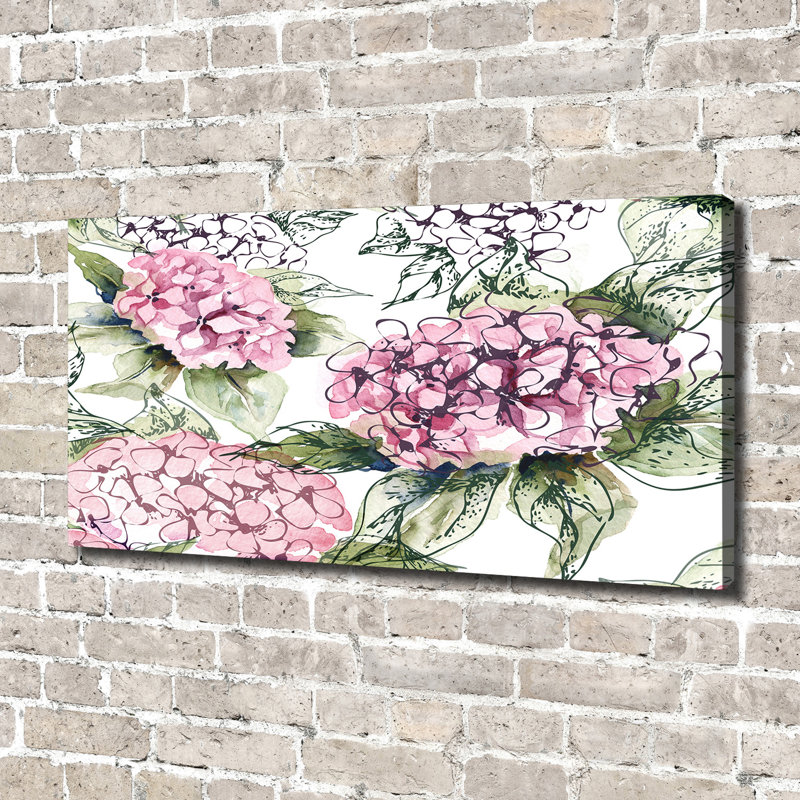 Hydrangea - Wrapped Canvas Print