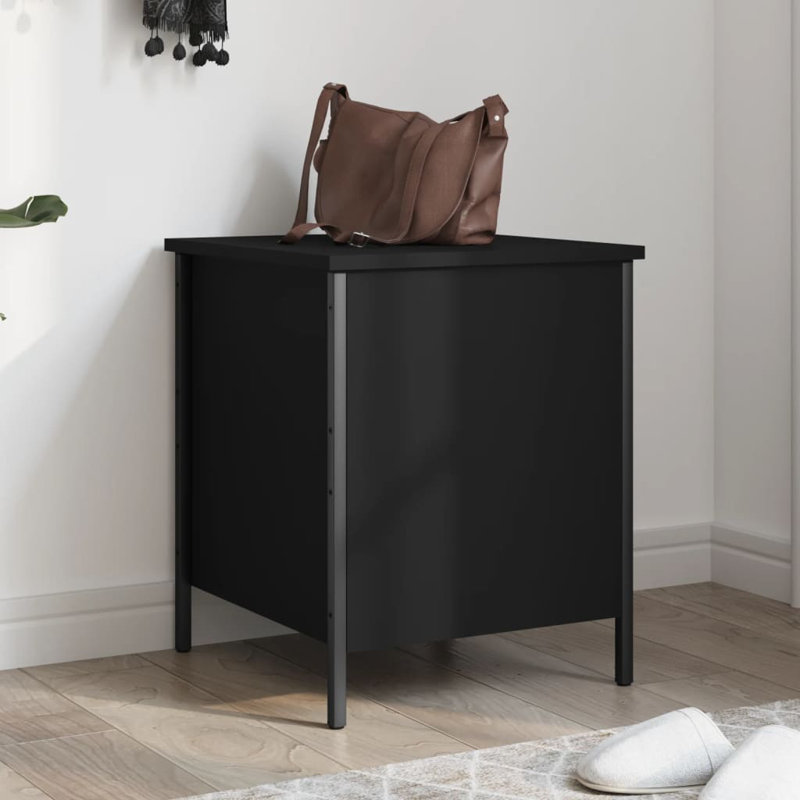 Aalea Storage Bench, Black