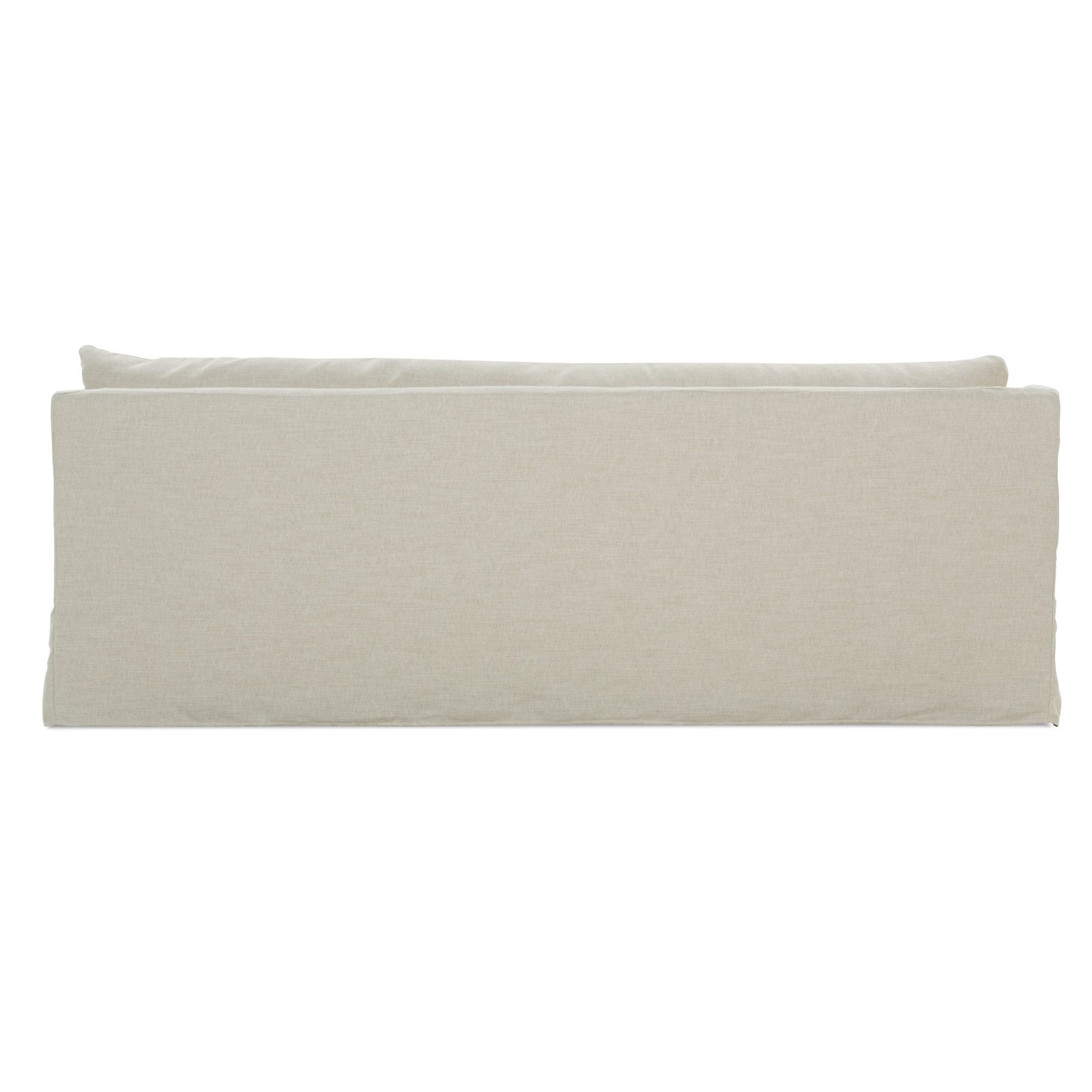 Stavro Upholstered Sofa, 35"H x 110"W x 41"D, Cream