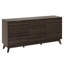 Ensemble de chambre à coucher 3 pièces, commode 9 tiroirs et tables de chevet 3 tiroirs-303567067