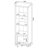 Michelson 70.75'' H Media Shelves-1581518734