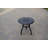 Lashone 5-Piece Cast Aluminum Patio Conversation Set, 24'' Round Ice Bucket End Table & Cushions