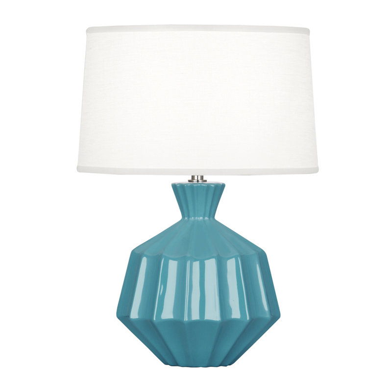 Small Orion Accent Lamp, Steel Blue