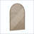 Arched Vanity Mirror with Gold Frame