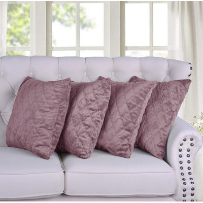  Housse de coussin matelassé en micro-vis carré