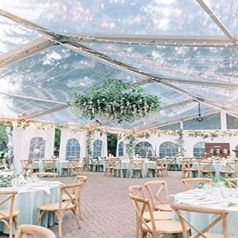 Blue Elephant Vinyl Replacement Canopy, 609.6cm H x 609.6cm W, White