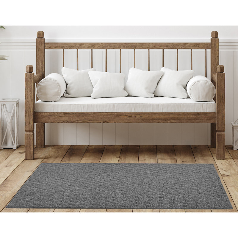 Rectangle Resa 5'x7', 3'x4', 24"x60" Area Rug with Non-Slip Backing