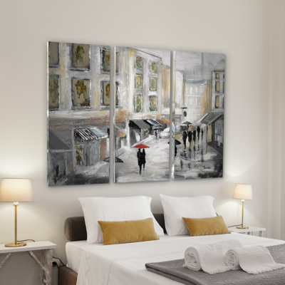 Marché du dimanche-multi-pièces sur toile tendue