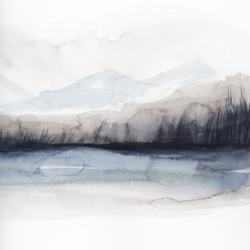 Horizon Shadow I by Grace Popp - Wrapped Canvas Painting, 51cm H x 51cm W x 3.8cm D