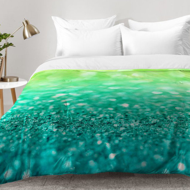 Lisa Argyropoulos Glam Polyester Abstract Comforter, King Comforter + 2 King Shams
