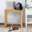 Banc de douche en bambou