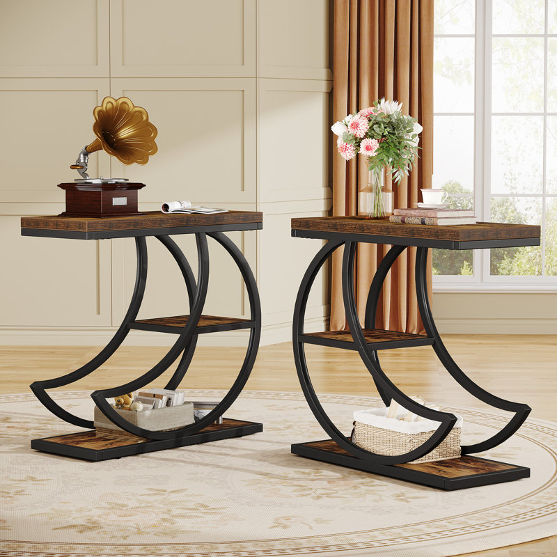 Side Table with Storage