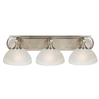 Éclairage pour meuble-lavabo 3 lumières Rick