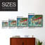 Candy Cane Lane - Reproduction encadrée - Restickable-1146479554-1146479557