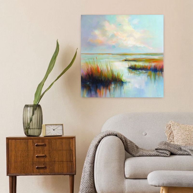 Into The Breeze by Svetlana Aleinikova - Wrapped Canvas Print, 60.96 cm H x 60.96 cm W