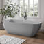 Baignoire de trempage extérieure 71 po Terrazzo-119395403