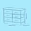 Commode 6 tiroirs Classic-118228811