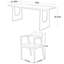 Combinaison table et chaises rectangulaire-814790817-840623633