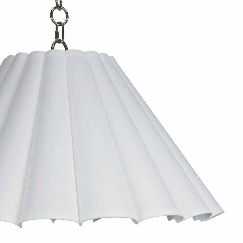 Allison Pendant Large (Natural Brass), Polished Nickel