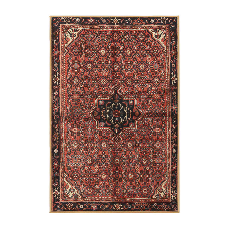 Oriental Indoor Rug, Rectangle 7' x 9'