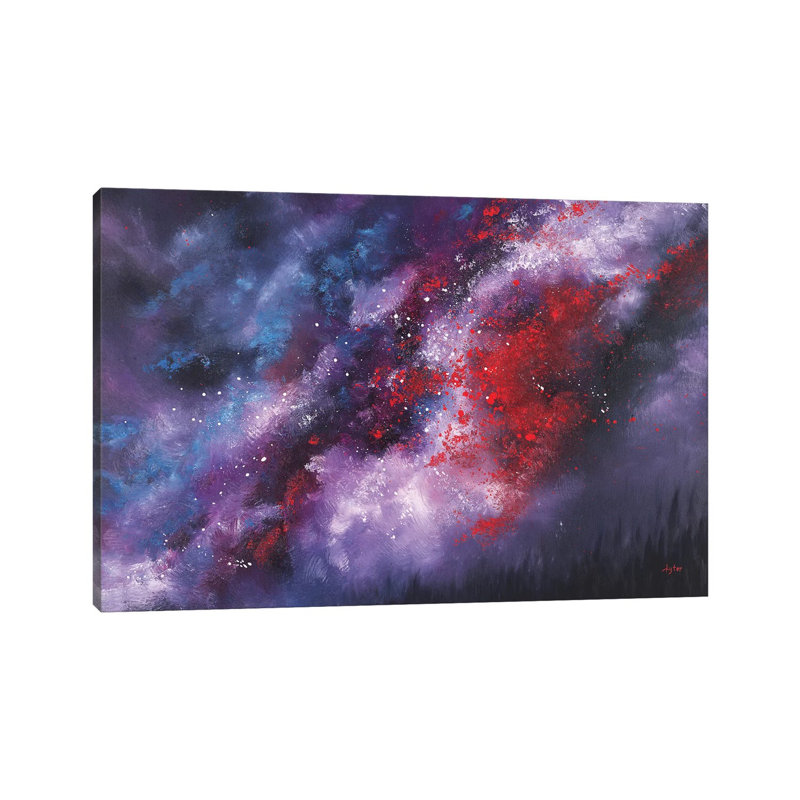 Erupt by Christopher Lyter - Wrapped Canvas Painting, 30.48 cm H x 45.72 cm W