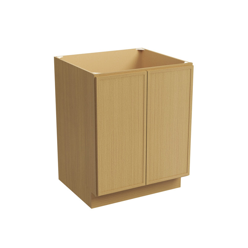 Meuble bas de cuisine à assembler soi-même CASAINC, L 68,6 cm x H 87,6 cm x P 61 cm, porte pleine hauteur