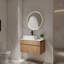 Ensemble de meuble-lavabo simple 32 "avec lavabo en céramique et portes à fermeture douce-540838104