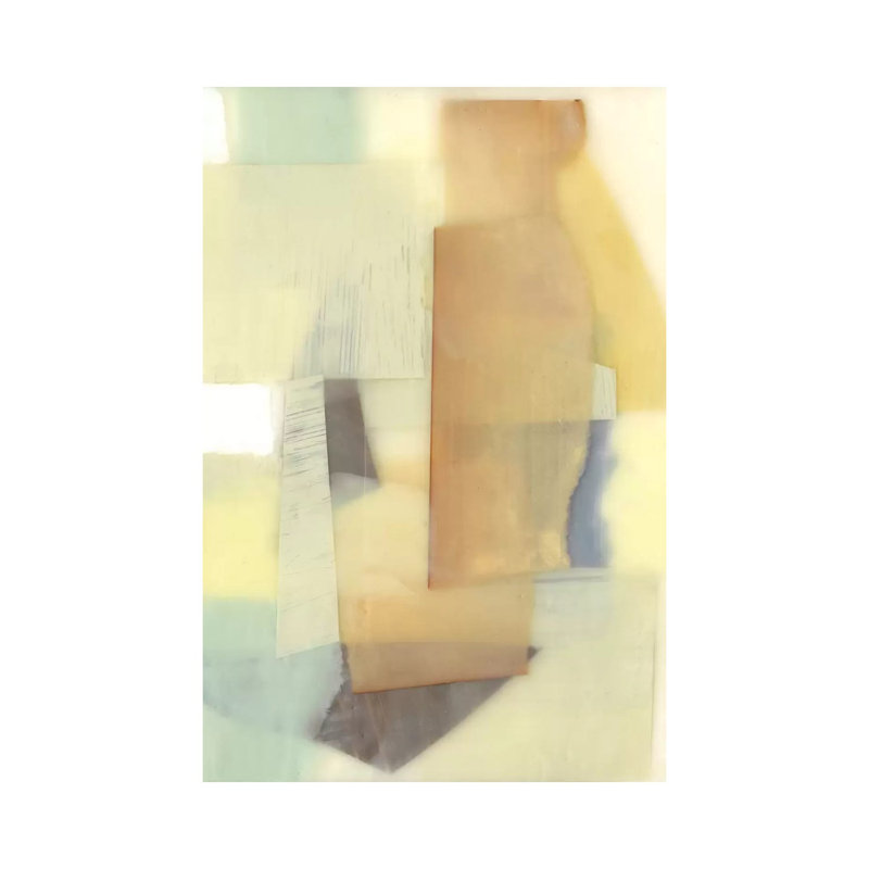 Translucent Layers I by Jennifer Goldberger - Wrapped Canvas Print, 20.32 cm H x 30.48 cm W