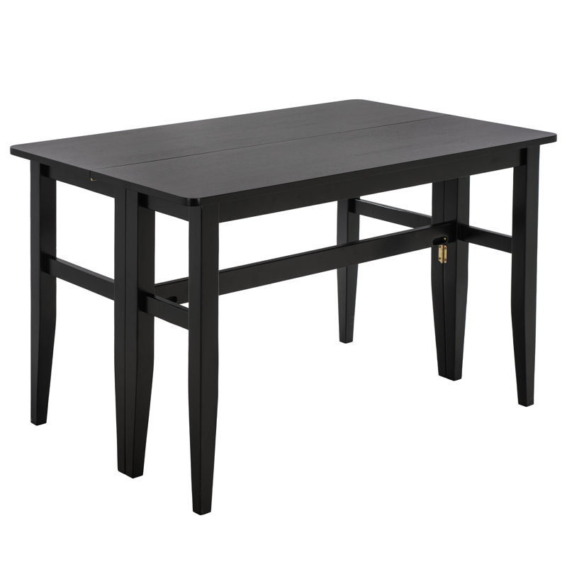 Clive Folding Dining Table, Black