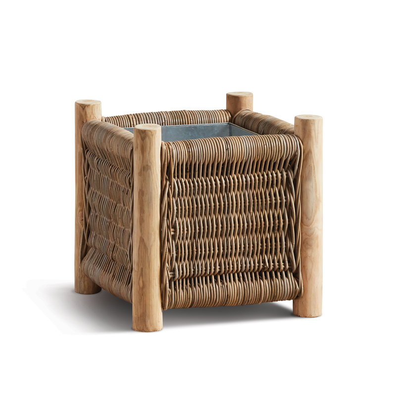 Cathay Handmade Planter, 19.75" H x 19.75" W x 19.75" D
