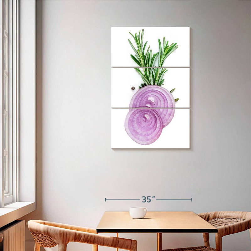 Rosemary And Onion, 57" H x 36" W