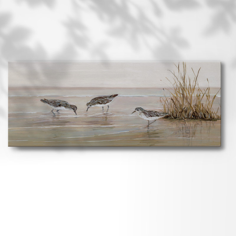 " Early Risers II ", 8" H x 20" W x 1.5" D